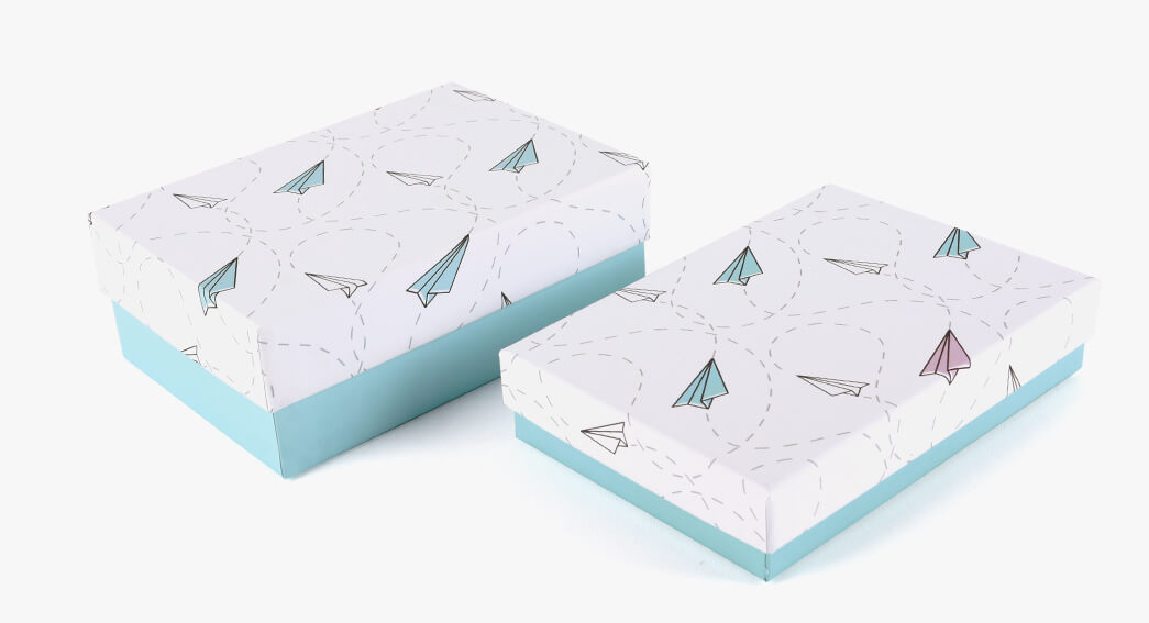 Ozdobne pudełko na odbitki - wzór origami