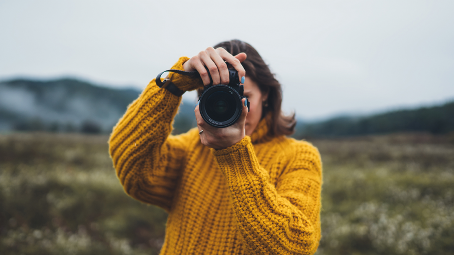 Fotografka robi zdjęcie