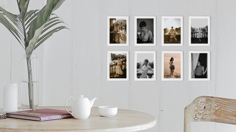 Galeria ścienna bez wiercenia? Jest to możliwe!