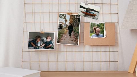 Jak powiesić zdjęcia bez ramek na ścianie?